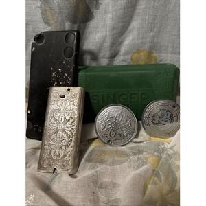 Singer‎ Sewing Machine Parts Attachments, button hole, Screws& Plates